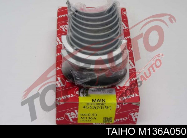 MS1827A050 Kolbenschmidt Folhas inseridas principais de cambota, kit, 2ª reparação ( + 0,50)