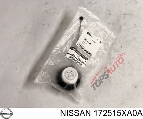 Tampa (tampão) do tanque de combustível para Nissan Navara NP300 IV D23, D23T