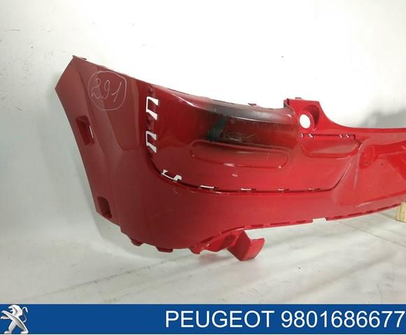 Pára-choque traseiro Peugeot/Citroen 9801686677