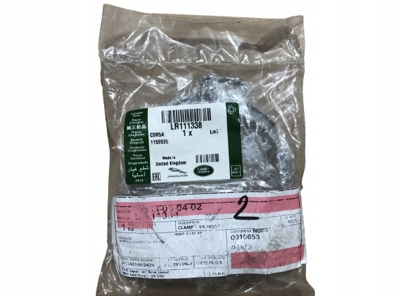Braçadeira de união de tubo coletor de escape Land Rover LR111338 preço, a partir de 32,77 USD