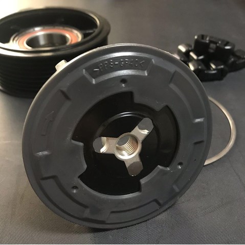 Polia do compressor de aparelho de ar condicionado CA311 Euroklima