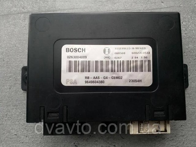  Peugeot/Citroen 0263004089 preço, a partir de 54,27 USD