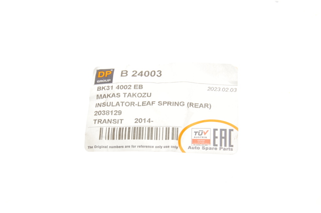 Grade de proteção da suspensão de lâminas traseira DP Group B24003 preço, a partir de 22,08 USD