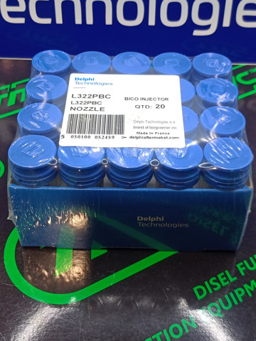 Pulverizador de diesel do injetor Delphi L322PBC preço, a partir de 103,59 USD