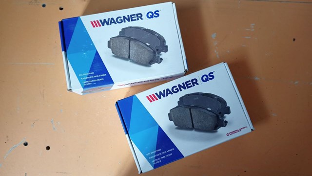 ZD1455 Wagner Sapatas do freio dianteiras de disco