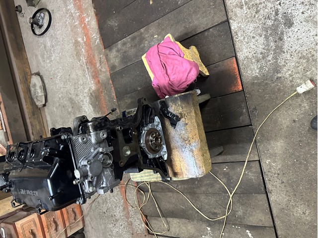 4G18 Mitsubishi Motor montado