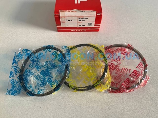 Kit de anéis de pistão de motor, 2ª reparação ( + 0,50) TPR 33417050