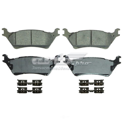 Sapatas do freio traseiras de disco ZD1602 Wagner