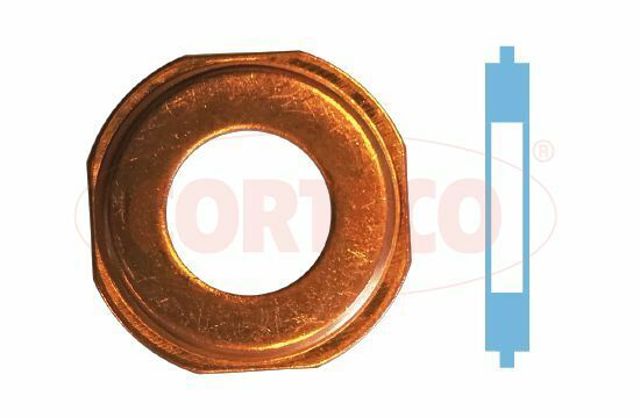 Anel (arruela) do injetor de ajuste Corteco 49430759 preço, a partir de 3,93 USD