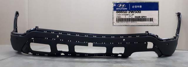 866502W500 Hyundai/Kia Pára-choque traseiro, parte inferior