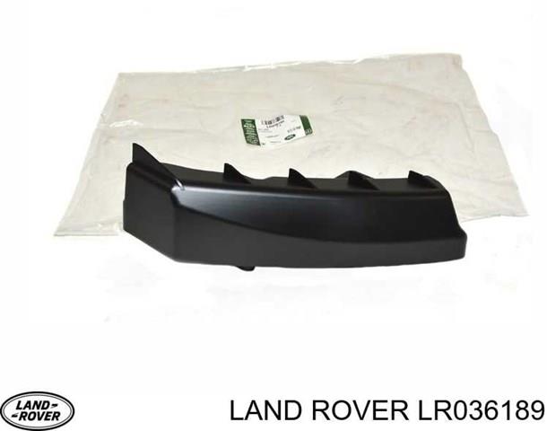 LR036189 Land Rover Consola do pára-choque dianteiro
