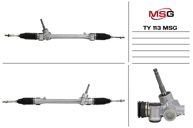 Cremalheira da direção TY113 MSG