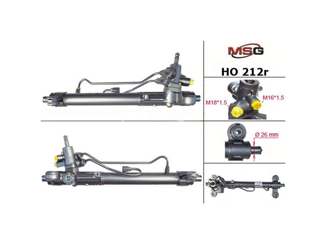Compre HO212R MSG Rebuilding Cremalheira da direção