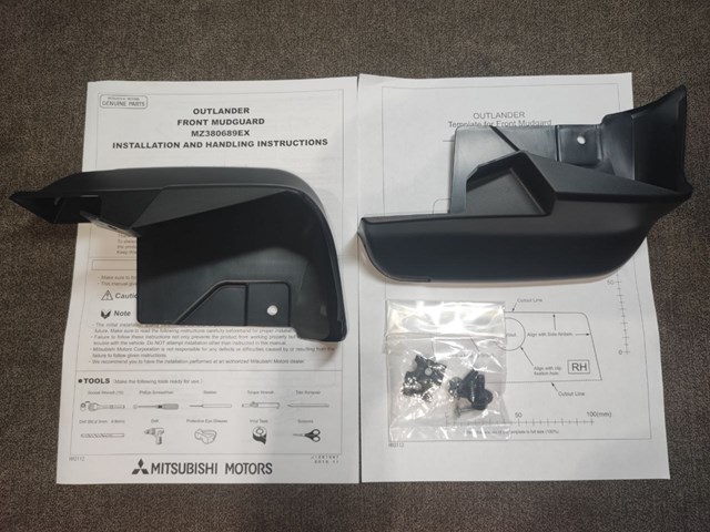 Protetores de lama dianteiros, kit Mitsubishi Outlander preço, a partir de 59,37 USD