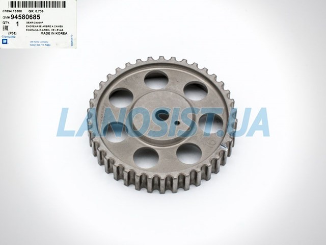 90231882 Opel Engrenagem de cadeia da roda dentada da árvore distribuidora de motor