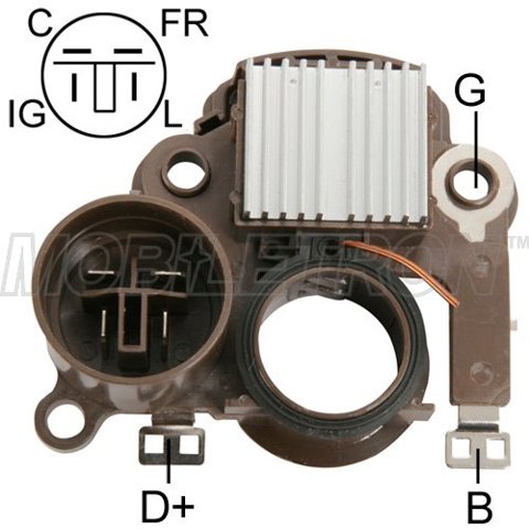 Compre 04314P08004 Honda Relê-regulador do gerador (relê de carregamento)