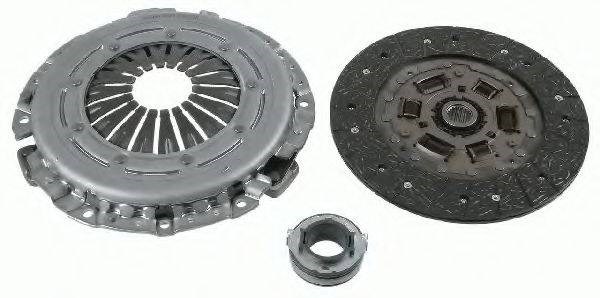 Kit de embraiagem (3 peças) HD123 VALEO