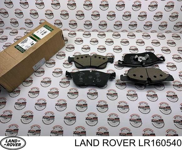Sapatas do freio dianteiras de disco LR160540 Land Rover