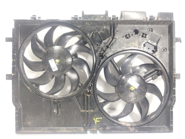 Compre 1671896380 Peugeot/Citroen Difusor do radiador de esfriamento, montado com motor e roda de aletas