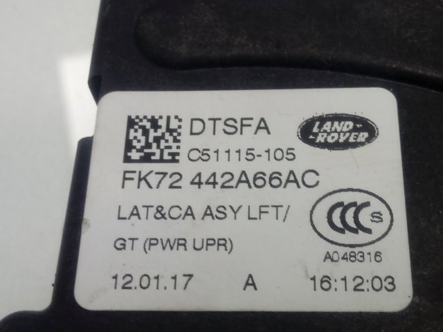 Land Rover FK72442A66AC preço, a partir de 125,99 USD