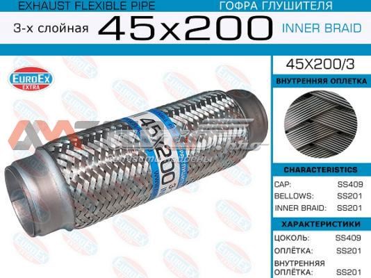 45X2003 Euroex Ondulação do silenciador