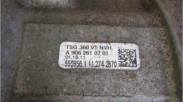 A906260510000 Mercedes Caixa de Mudança montada (caixa mecânica de velocidades)