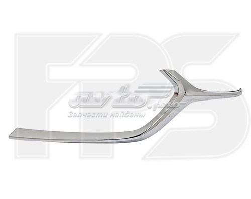 Moldura de grelha do radiador esquerdo BDTS507K0A Mazda