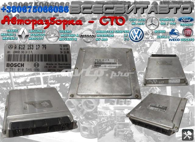 Módulo de direção (Centralina eletrônica) de motor 0281010546 Mercedes