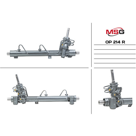 OP214R MSG Rebuilding Cremalheira da direção