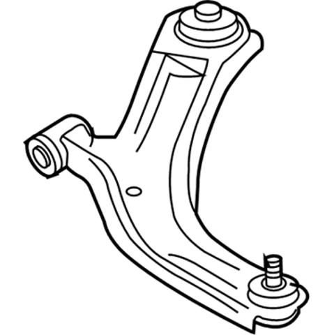 Braço oscilante inferior direito de suspensão dianteira Nissan/Infiniti 545009AM1B preço, a partir de 62,76 USD