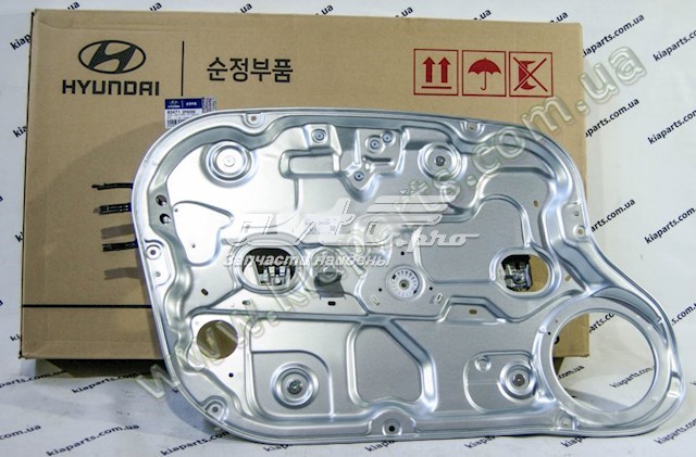 824712H000 Hyundai/Kia Mecanismo de acionamento de vidro da porta dianteira esquerda