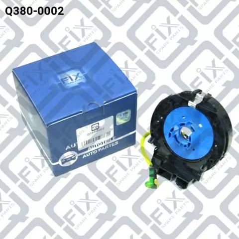 Q3800002 Q-fix Anel AIRBAG de contato, cabo plano do volante