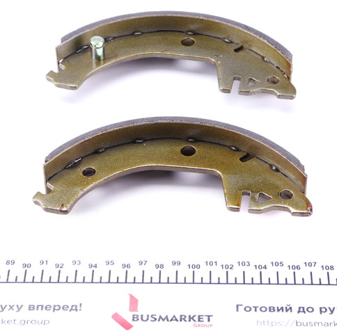 Sapatas do freio traseiras de tambor Kampol K126