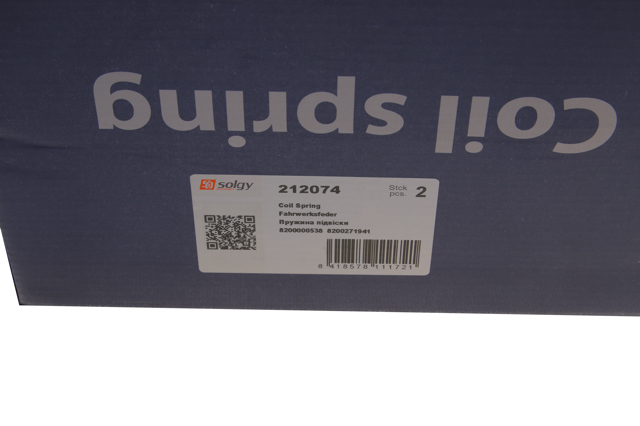 Mola dianteira Solgy 212074 preço, a partir de 52,85 USD