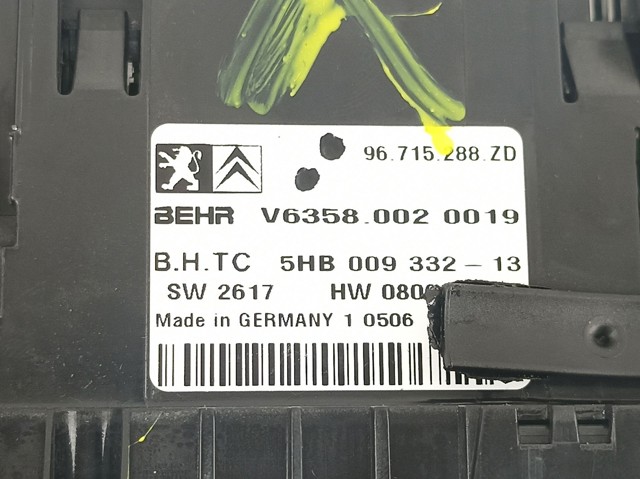 96715288ZD Peugeot/Citroen 