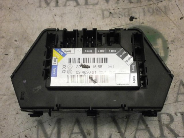 Unidade de conforto A2208211558 Mercedes