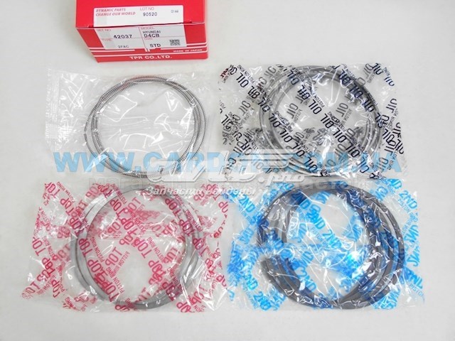Kit de anéis de pistão de motor, STD. TPR 42037STD preço, a partir de 41,66 USD