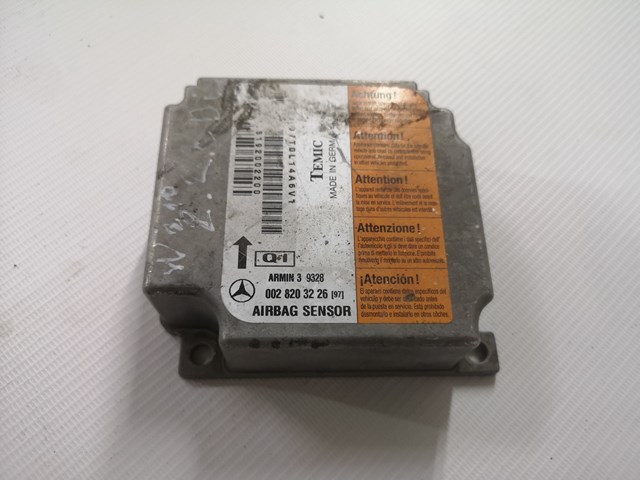 Compre 0028203226 Mercedes Módulo processador de controlo da bolsa de ar (Centralina eletrônica AIRBAG)