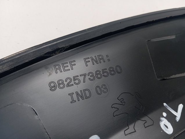Compre 98257365XT Peugeot/Citroen Expansor direito (placa sobreposta) de arco do pára-lama traseiro