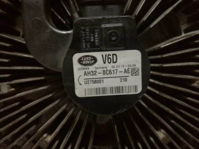 AH328C617AE Land Rover Ventilador elétrico de esfriamento montado (motor + roda de aletas)