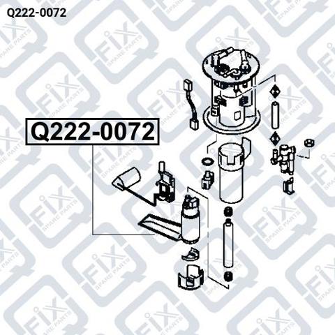 Compre Q2220072 Q-fix Bomba de combustível elétrica submersível