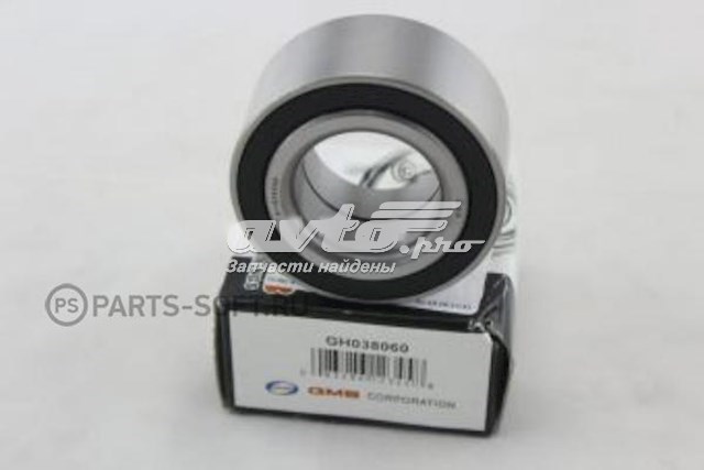 Rolamento de cubo dianteiro GH038060 GMB