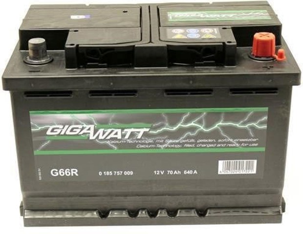 0185757009 Gigawatt Bateria recarregável (PILHA)