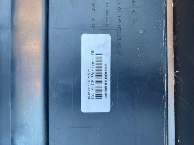 5G9807417MGRU VAG Pára-choque traseiro