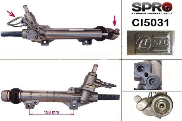 Compre CI231R MSG Rebuilding Cremalheira da direção