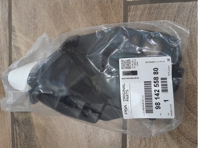 Compre 9814255880 Peugeot/Citroen Consola (adaptador) de fixação da luz dianteira esquerda