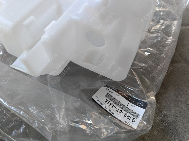 Tanque de fluido para lavador de vidro GJR967481A Mazda