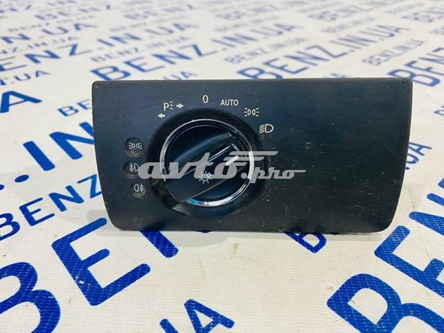 A1645453004 Mercedes Comutador das luzes no "painel de instrumentos"