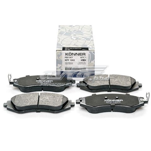 Sapatas do freio dianteiras de disco Konner KPF1002 preço, a partir de 29,27 USD