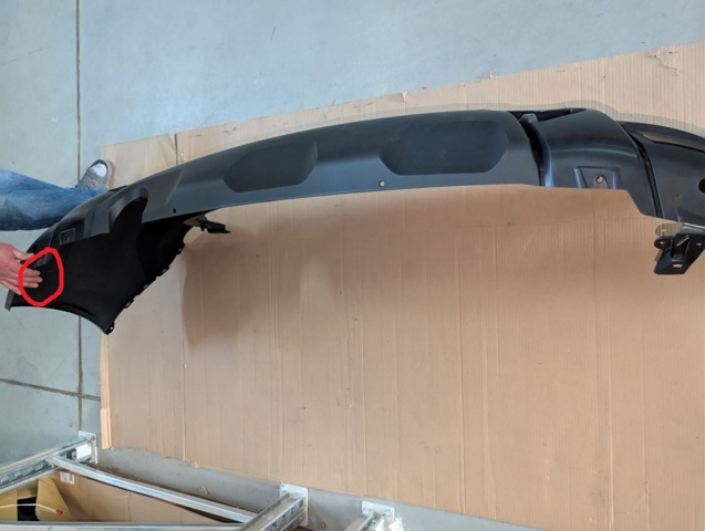 Compre 28X1961 Polcar Pára-choque traseiro
